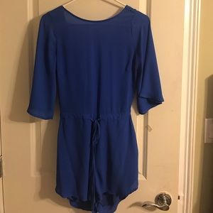 Blue romper